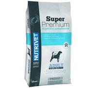 NUTRIVET - Super Premium - Sensitive - Croquettes sans Blé - Chien - Riche en Protéines Animales - 15 kg