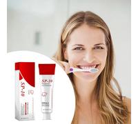 Super Probiotic 10 Dentifrice Sp 10 Dentifrice probiotique Fresh Breath Sp 10 pour enlever les taches et dentifrice probiotique (2) MtH417 (rouge, 4 x 4 x 17)