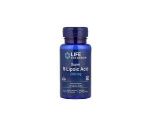 Super R-Lipoic Acid 240 mg 60 Capsules Végétariennes LIFE Extension