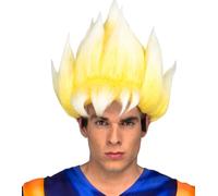 Super Saiyjan Goku perruque pour hommes Dragon Ball accessoires de costumes blonds