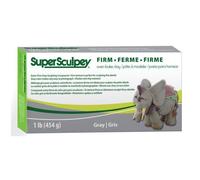 Polyform Pâte polymère Super Sculpey Ferme Gris 454 g