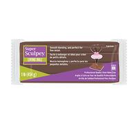 Super Sculpey Living Doll 1lb Clay-Espresso