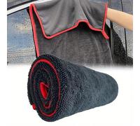 Super serviette de séchage pour voiture en microfibre absorbante, assurant une protection ultime du véhicule, essentielle pour l'hygiène du véhicule, conception compacte, haute absorption d'eau, sécha