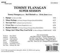 Super Session by Tommy Flanagan [Audio CD] NEUF