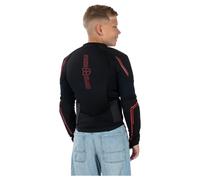 Super Shield enfants veste de protection Noir/Rouge L unisex