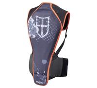 Super Shield Kids Protection Dorsale Noir/Orange L unisex