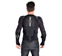 Super Shield Veste avec protections Noir/Gris 2XL unisex