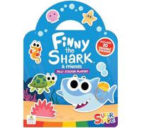 Super Simple™ Finny the Shark & Friends Jelly Sticker Playset (Includes 20 Reusable Stickers!)