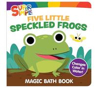 Super Simple™ Five Little Speckled Frogs Magic Bath Book: Changes Color in Water!
