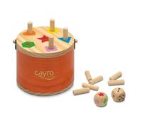 Cayro - Super Six - Jeu De Société pour Enfants Et Adultes - Jeu De Hasard Et De Probabilités - en Bois - Facile À Jouer - Jeu Éducatif - pour Les Enfants À Partir De 4 Ans