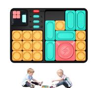 Super Slide Brain Game - Jeu de curseur magnétique, électronique portable, Stem | 7,09 pouces, jouet d'entraînement pour la résolution de problèmes et la pensée