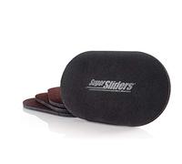 Super Sliders 4726595N Lot de 4 Protections réutilisables XL pour Meubles Lourds pour planchers en Bois Dur Marron