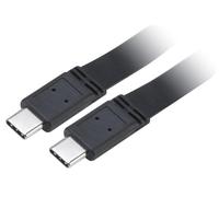 Super Slim USB 3.1 Génération 2 (10Gb/S) Type C Câble, 1m - AKASA