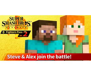 Super Smash Bros. Ultimate - Challenger Pack 7 - Steve and Alex Nintendo (DLC)