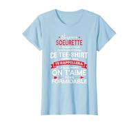 Super Soeurette on t'aime cadeau femme anniversaire Sœur T-Shirt