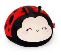 Legami - Coussin Super Soft motif Ladybug - Ouverture pour se réchauffer les mains - Rouge