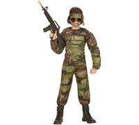 Super Soldat Musclé 3D (11/14 ans) Multicolore G