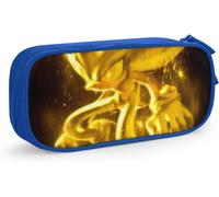 Super Sonic Pencil Pen Case Widepen Bag Blue[128]