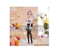Super Sonico - Statuette BiCute Bunnies Waitress Light Blue Color Ver. 28 cm