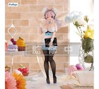 Super Sonico - Statuette BiCute Bunnies Waitress Light Blue Color Ver. 28 cm