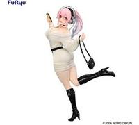 Super Sonico - Statuette Trio-Try-iT Winter Memory Ver. 21 cm Or G