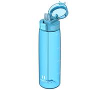 Super Sparrow Gourde avec Paille - 1L - TouchSip Bouteille d'eau - Tritan Sans BPA - Idéale pour le Sport, l’École et les Activités en Plein Air