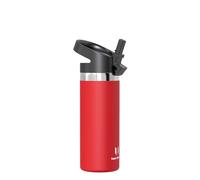 Super Sparrow Gourde Enfant Isotherme - 500ml - Paille Bouche Large Bouteille - sans BPA - SwivelSip Gourdes INOX - pour Sport, Voyages, L'école