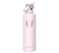 Super Sparrow Gourde Isotherme 1.2L - Bouteille Isotherme avec Paille - Sans BPA et Étanche Gourdes Acier Inoxydable pour Sport, Voyages, L'école, Bureau, Maison