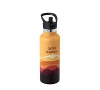 Super Sparrow Gourde Isotherme - 18/10 Ultra Léger Bouteille Isotherme - 500ml - Gourde INOX Bouche Standard - Gourde Enfant sans BPA, pour Sport, Voyages, L'école, Bureau, Maison