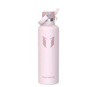 Super Sparrow Gourde Isotherme 1L - Bouteille Isotherme avec Paille - sans BPA - Gourdes Enfant INOX Bouche Standard pour Sport, Voyages, L'école, Bureau, Maison