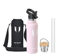 Super Sparrow Gourde Isotherme - Bouteille Isotherme - 620ml - Gourde Inox Bouche Standard - Gourde Sport Étanche - Gourde Enfant sans BPA, pour Sport, Gym, Voyage