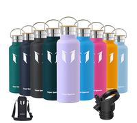 Super Sparrow Gourde Isotherme - Bouteille Isotherme - 750ml - Gourde Inox Bouche Standard - Gourde Sport Étanche - Gourde Enfant sans BPA, pour Sport, Gym, Voyage