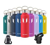 Super Sparrow Gourde Isotherme - Bouteille Isotherme - 750ml - Gourdes Inox Bouche Standard - Gourde Enfant sans BPA, pour Sport, Gym, Voyage