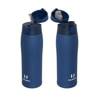 Super Sparrow Gourde Isotherme - INOX Bouteille Isotherme - 750ml - Mug Isotherme Étanche - Gourde Enfant sans BPA - Comprend 2 Couvercles avec Paille et Couvercle Sport