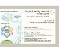 Super Specialty Hospital design - Visual Guide: PART-1- Clinical & Support Design Module - For Interior & architecture students