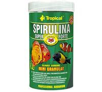 SUPER SPIRULINA FORTE MINI GRANULAT 250ml / 140g - Nourriture speciale pour poissons d'eau douce et d'eau de mer aux besoins nutritifs tres exigeants