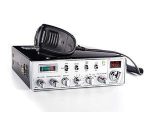 Super Star 3900 Nouvelle Version - Émetteur-Récepteur Mobile CB 27 MHz (AM/FM/USB/LSB), Poste Radio Multinorme avec Fonction VOX, Réduction de Bruit NRC et 12W SSB - Design Classique Noir et Argent