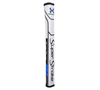 Super Stroke SuperStroke Traxion Pistol GT 1.0 Grip pour Putter de Golf Unisexe, Noir/Blanc/Bleu, 1