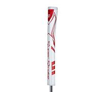 Super Stroke Zenergy Griffe 2.0 Blanc/Rouge Poignée de Putter Unisexe, Taille Unique