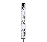 SuperStroke Grip de putter Zenergy Tour 3.0 – Spyne améliorée, non conique – Blanc/Noir