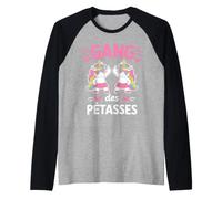 Super Surnom Pétasse Humour EVJF copines Gang des Pétasses Manche Raglan