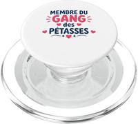 Super Surnom Pétasse Humour EVJF copines Gang des Pétasses PopSockets PopGrip pour MagSafe