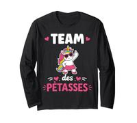 Super Surnom Pétasse Humour EVJF copines Team des Pétasses Manche Longue