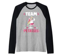 Super Surnom Pétasse Humour EVJF copines Team des Pétasses Manche Raglan