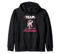 Super Surnom Pétasse Humour EVJF copines Team des Pétasses Sweat à Capuche