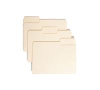 Super Tab Folders,Letter,1/3 Cut Tab, Ltr,11pt,24/BX,Manila, Sold as 1 Package