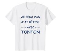 Super Tonton humour j'peux pas j'ai bêtise avec Tonton T-Shirt