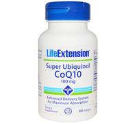 Super Ubiquinol Coq10, 100 Mg, 60 Softgels -Life Extension
