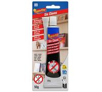 Super Unecol Stop Ongles - Mastic de montage extra fort | Adhésif de remplacement pour clous et vis | Pour tableaux, cadres, étagères et décoration - 50 g / 150 g / 280 ml (standard, 50 g)