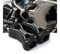 Super Vici Housse de protection décorative pour arceau de protection de moto, empêche les rayures et personnalise votre R1300GS / Adventure 2024 2025+ Accessoires CNC Gris